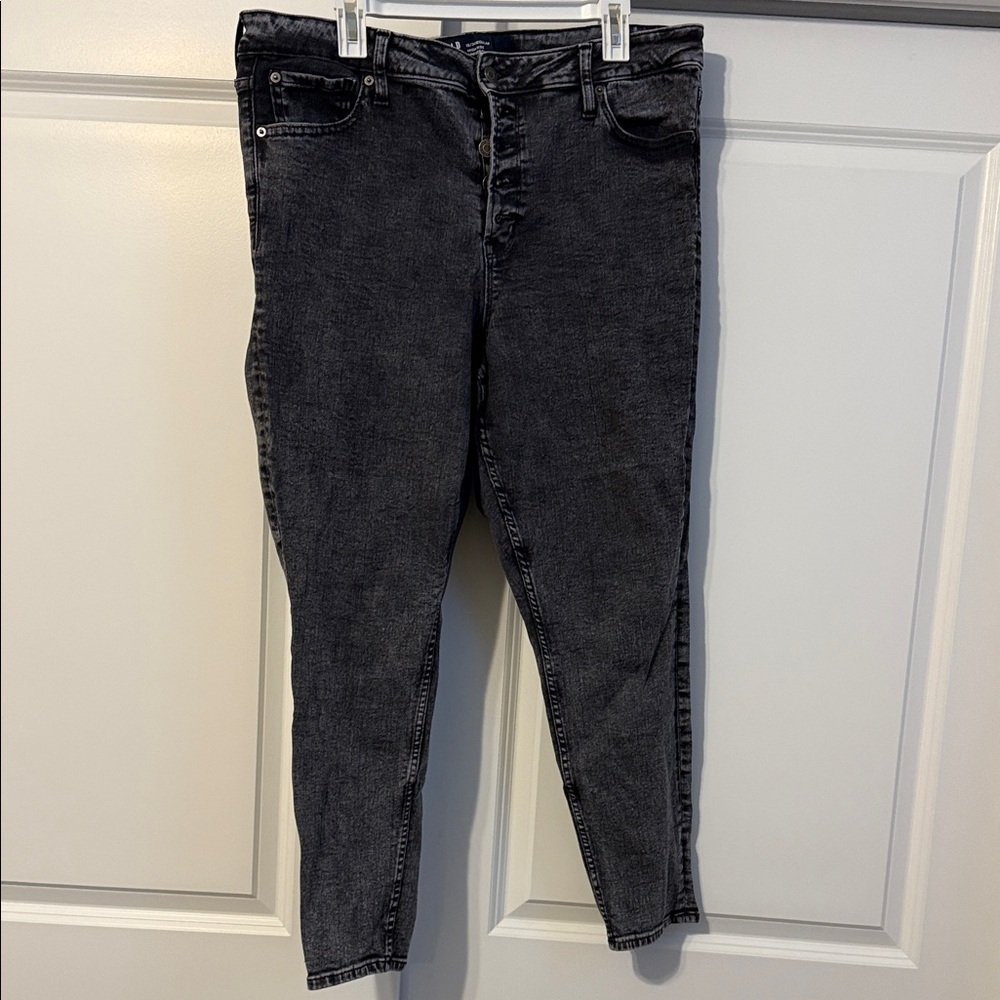 GAP Dark Gray Ankle Jeans for Women
